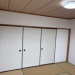襖張り替えました